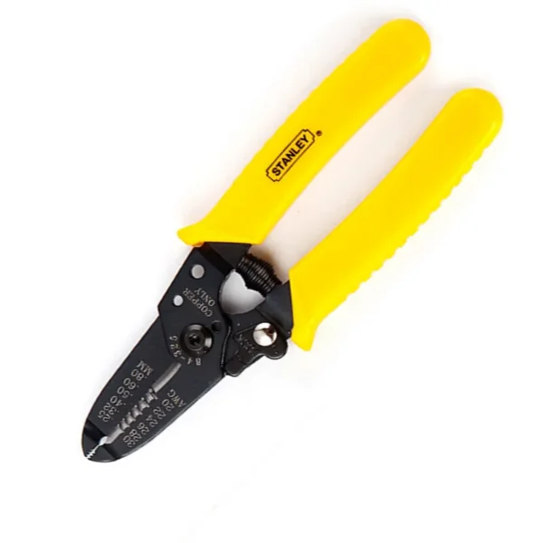 Alicates Multifuncionales STANLEY 84-325-22 – Herramienta para Electricistas, Corte y Pelado de Cables - Imagen 4