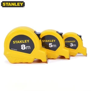 Cinta Métrica Stanley STHT30253-8-23 / STHT30254-8-23 / STHT30255-8-23 – 3m, 5m, 8m, Acero de Alta Precisión