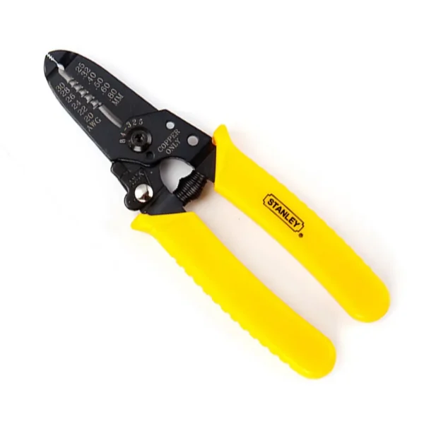 Alicates Multifuncionales STANLEY 84-325-22 – Herramienta para Electricistas, Corte y Pelado de Cables - Imagen 6