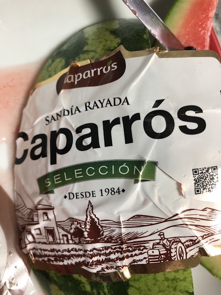 Sandía Caparrós Premium sin pepitas