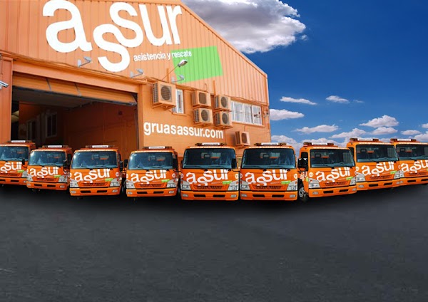Grúas ASSUR: asistencia en carretera 24h