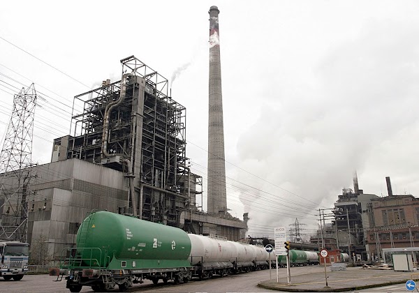 Visita a la Termica de Iberdrola, Lada. Langreo, 11-12-03
