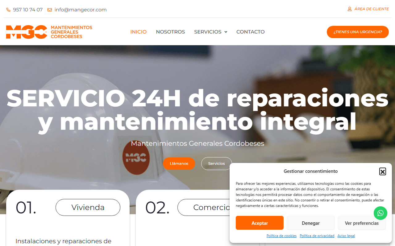 MANTENIMIENTOS GENERALES CORDOBESES SL