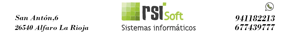 RSI-SOFT SISTEMAS INFORMATICOS SLNE