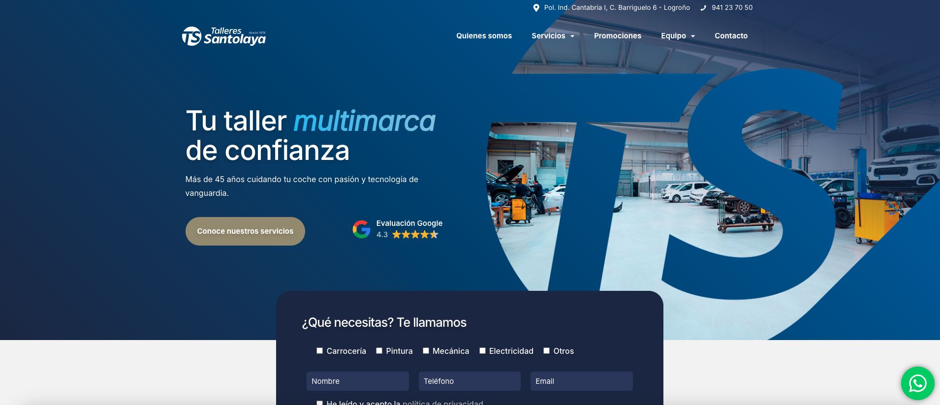 TALLERES SANTOLAYA SL